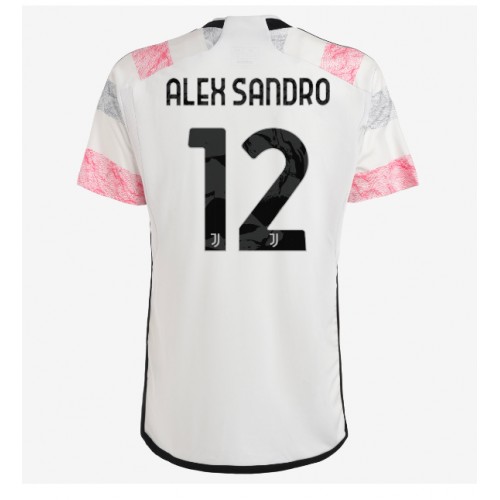 Pánský Fotbalový dres Juventus Alex Sandro #12 2023-24 Venkovní Krátký Rukáv